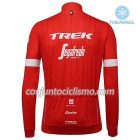 Maillot Invierno Termico 2018 Trek-Segafredo N001